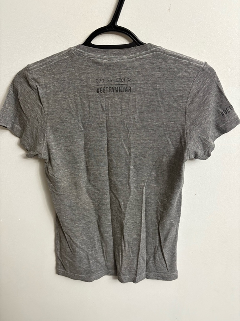 WLKN « Yves Saved Laurent » Grey Graphic Tee size small - Picture 7 of 9